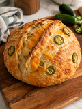 Jalapeño Cheddar Sourdough Loaf